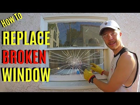 How To Replace Broken Window Pane Glass -Jonny DIY How To Replace Broken Window Pane Glass -Jonny DIY