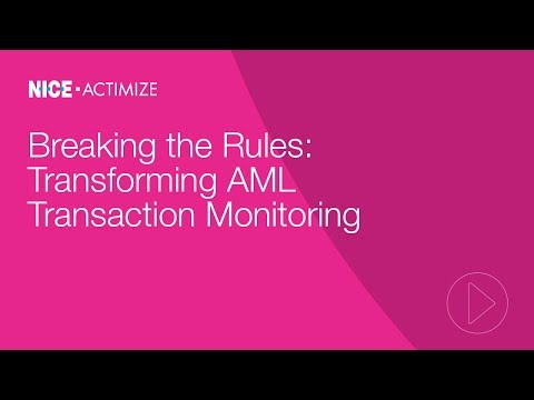 Breaking the rules: Transforming AML transaction monitoring