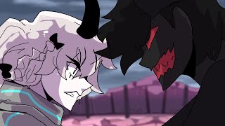 Rasazy VS Corrupted BF │ Friday Night Funkin' But It's Anime │ FNF ANIMATION