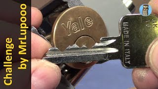 (picking 622) A fine challenge lock sent by 'MrLupooo' [ read the description ]