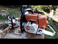 Stihl MS 881 & Stihl MS 150C (Biggest Stihl 