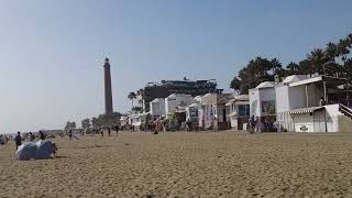 Am Strand von Maspalomas..meine Heimat seit 39 Jahren