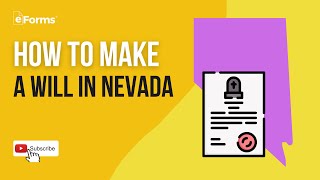 How to Make a Will in Nevada, EASY INSTRUCTIONS