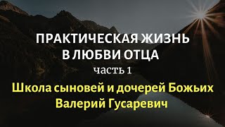 Практическая жизнь в Любви Отца (часть 1). Школа сыновей и дочерей Божьих. Валерий Гусаревич