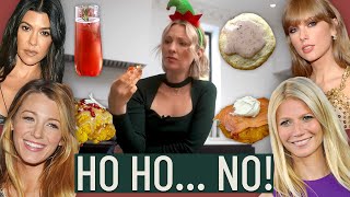 I Tried Celebrities Famous Holiday Recipes (Surprisingly Delicious or Nasty AF?)