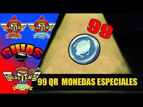 CÓDIGOS QR MONEDAS Yo-kai Watch BLASTERS - YouTube