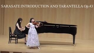 Sarasate: Introduction and Tarantella Op.43/Claire(12)サラサーテ：序奏とタランテラ