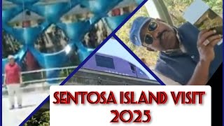 Singapore Sentosa Island ❤️= Replica of Dubai Jumeirah Island 2025 Visit #viralvideo #travel #island