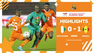 Cote d'ivoire 🆚 Senegal Highlights - #TotalEnergiesCHAN2022 group stage - MD1