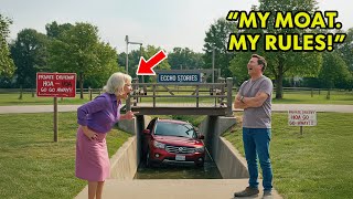 HOA Tried to Steal My Driveway — So I Dug a Moat and Built a Remote-Control Bridge! 100% Legal!