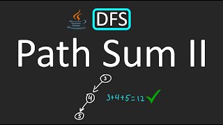LeetCode - 113. Path Sum II | DFS | Java
