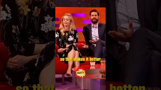 Emily Blunt Teasing John Krasinski Shorts