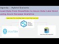 Unload Data from Snowflake to Azure Data Lake Gen2 using Azure Synapse Analytics