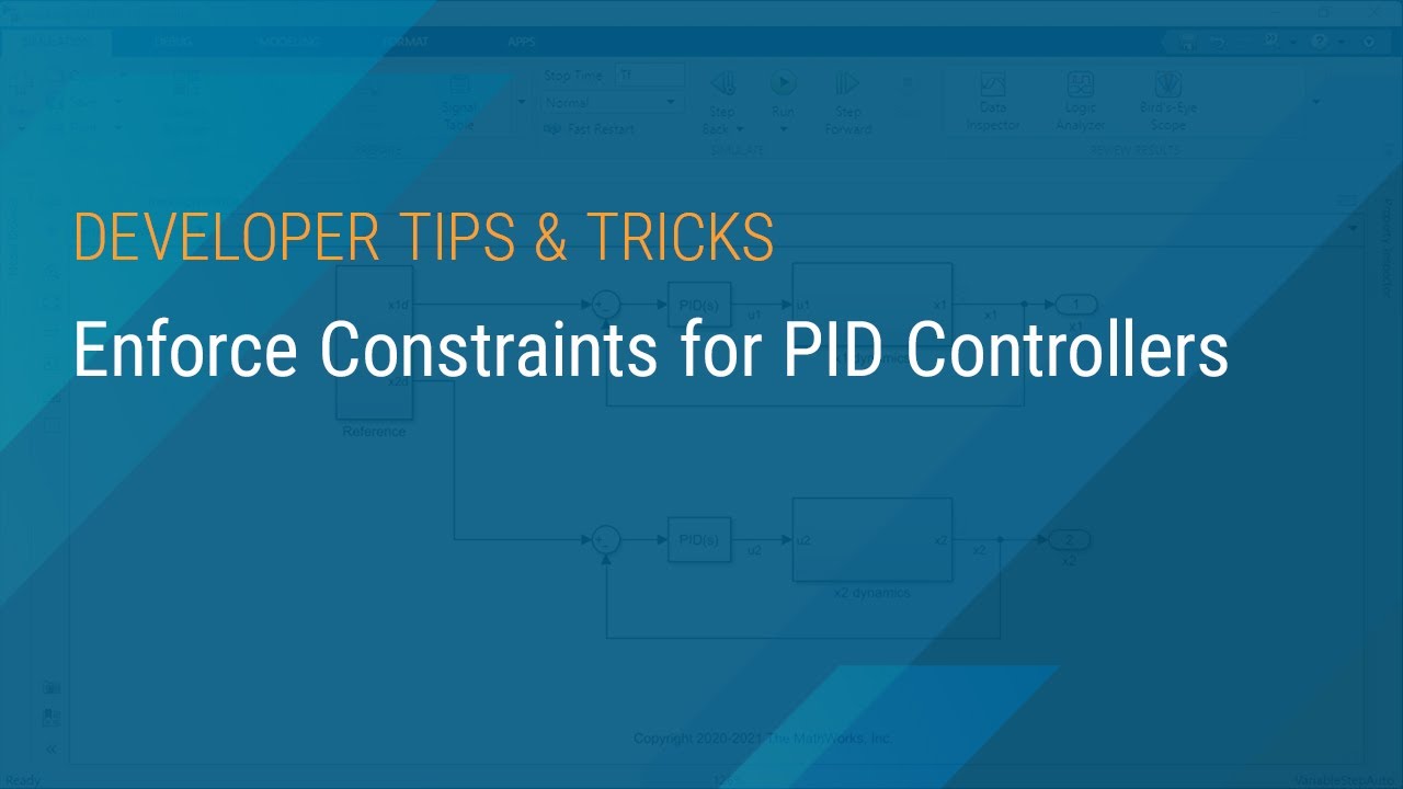 Enforce Constraints For PID Controllers - YouTube