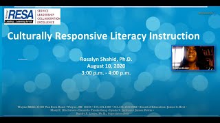 Culturally Responsive Literacy Instruction