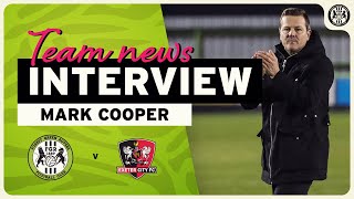 TEAM NEWS | Mark Cooper team news Exeter City