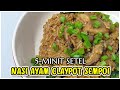 Resepi Nasi Ayam Claypot Sempoi | Senang Dibuat | 5-Minit Setel