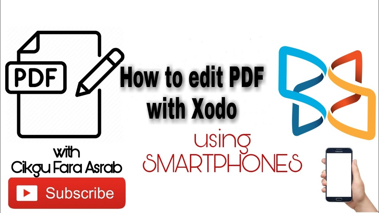 PDF: Cara Mudah Untuk Edit Di PDF Menggunakan Aplikasi Xodo #editpdf # ...