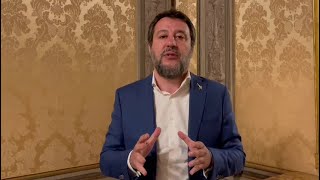 Dichiarazione del ministro Salvini sul Decreto Ponte