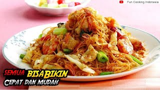 5 Menit Matang !!! Menu Sahur simple dan praktis Mie Bihun Campur