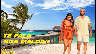 Përshëndetje nga Maldivi 😍😍 Luiz Ejlli dhe Kiara Tito shijojn bukurit e Maldive