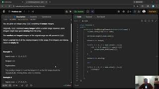 3731. Find Missing Elements | LeetCode Solution