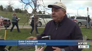 Dan Cashman, KFYR-TV and others recognized during Bismarck Arbor Day event