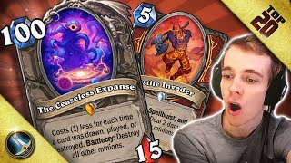 Dealing 50+ Damage with my 🔥CONTROL WARRIOR🔥! - Hearthstone Thijs