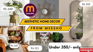 *Must Watch* Aesthetic Home Decor Haul New \u0026 Trendy Meesho Home Decor | Home Decoration ideas