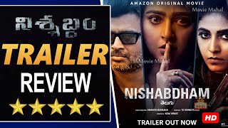 Nishabdham Trailer Review | Nishabdham  Official Trailer | Movie Mahal