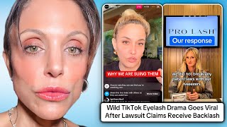 Wild TikTok Eyelash Drama Goes Viral After Lawsuit Claims Receive Backlash