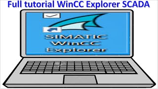 WinCC Explorer V8 SCADA connect with PLC full tutorial in 9 hours