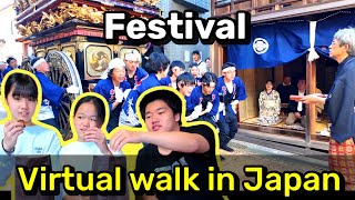 Virtual Walk in Japan | Hikiyama Matsuri | Filipino Single Father in Japan