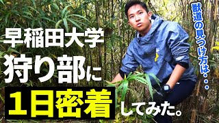 【早稲田大学狩り部の一日に密着】自分で獲って、自分で食べる。ジビエの魅力と鳥獣被害対策の理解を広める