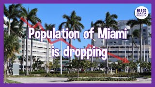 Surprise! Population of Miami is dropping. More people are leaving than arriving.