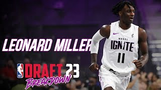 Leonard Miller Scouting Report | 2023 NBA Draft Breakdowns