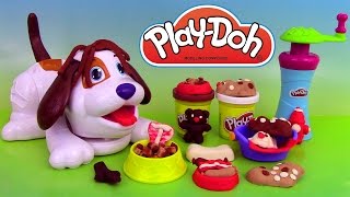 Play Doh Puppies Playset Pâte à modeler Adorables Chiots Perrito Juguetón