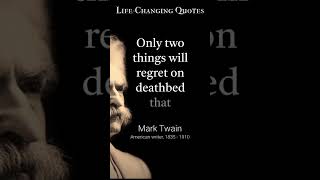 Explore Mark Twain's Life-Changing Quotes on Love, Mindset, Growth, and Motivation #shorts