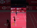 Game play agressiv anthony ginting vs chou tien chen #shorts