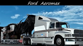 *New* Ford Aeromax Cummins ISX Milling Machine Haul Ogden to Evanston Project Nex-Gen 4K ATS 1.46