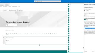 [Demo] Build a people directory using alphabetical verticals and SharePoint Search data source