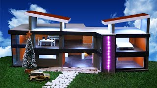 How to make a Concrete Modern Villa