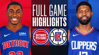 PISTONS at CLIPPERS | FULL GAME HIGHLIGHTS | February 10, 2024