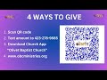 Olivet Baptist Church Live Stream