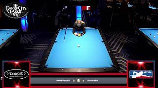 DCC 9 BALL DIVISION ROUND 1 Kristina Tkach VS. Steve M Randall II