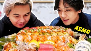 MUKBANG SUSHI SEMUA VARIAN (ASMR) RASANYA SEENAK ITU 🥺