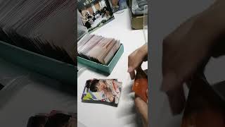 ☁️ sleeve my seventeen photocard｜整理小卡｜套卡膜｜ASMR working video #seventeen #carat #caratvlog #photocard