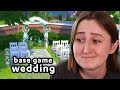 i built a base game wedding venue in the sims