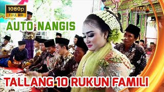 TALLANG 10 DI IRINGI ISAK TANGIS