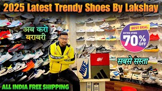 Delhi’s Cheapest Shoe Market 😱॥2025 Latest Shoe Sale ॥Top Quality Shoe Market॥ Leather Quality Shoes